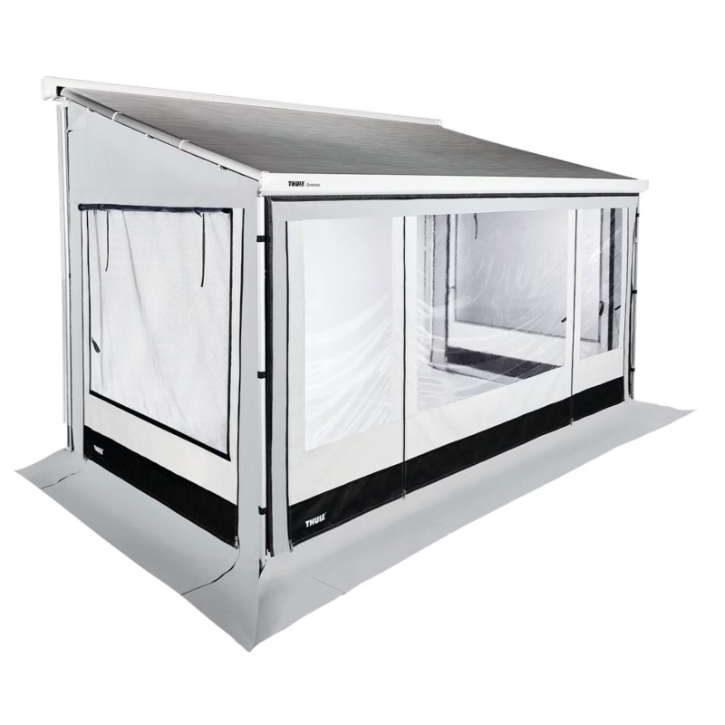 safari résidence complet (façade +côtés) pour t5/t6, transit custom et vito - thule 389909