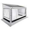 safari résidence complet (façade +côtés) pour t5/t6, transit custom et vito - thule 389909