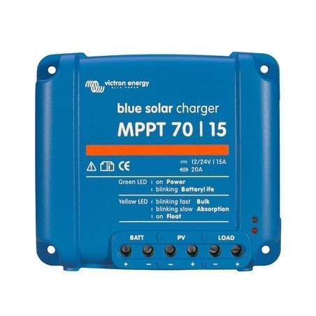 Régulateur blue solar mppt 75v- 15a -12/24v 2218