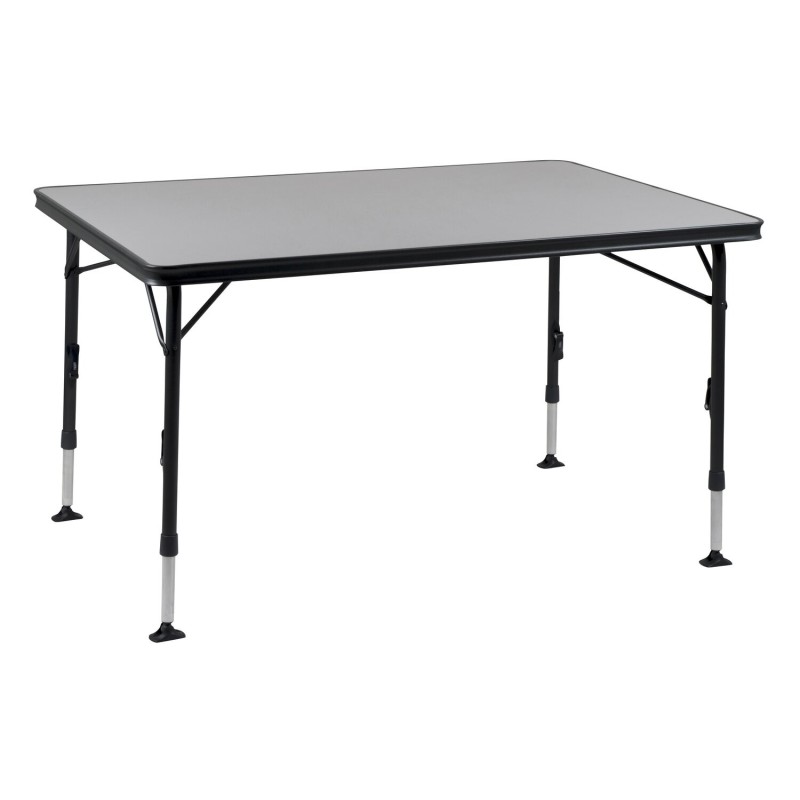 table rectangulaire grise ap-273 peinte 130 x 85 cm - crespo 400470