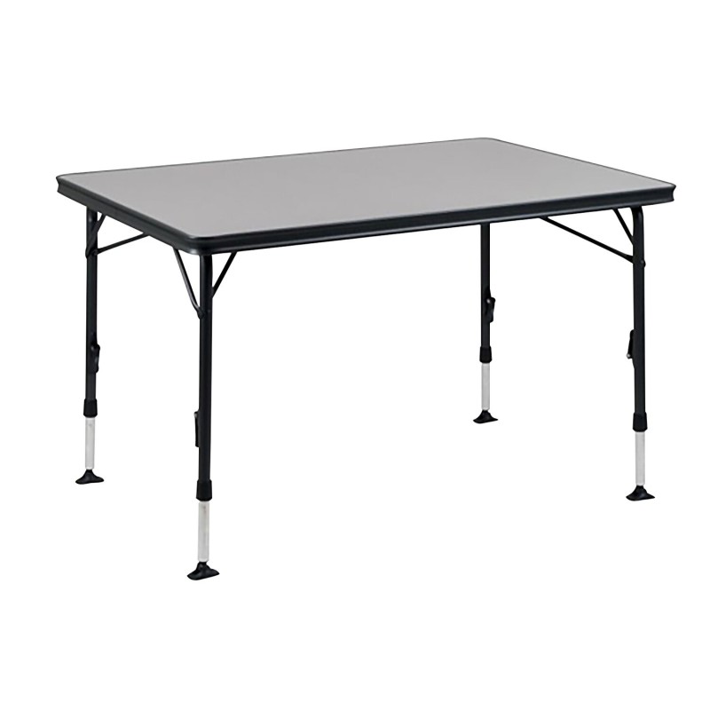 table rectangulaire grise ap-272 peinte 120 x 80 cm - crespo 400469