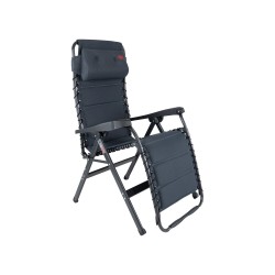 relax air deluxe gris avec repose-tête gris - crespo 400481