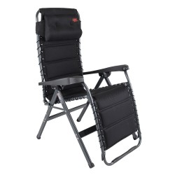 relax air deluxe gris avec repose-tête noir ap-232-ad - crespo 400479
