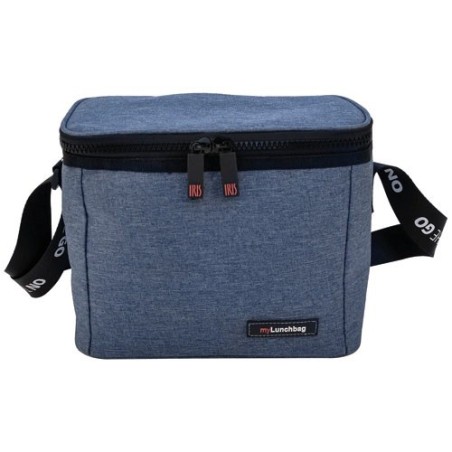 Sac isotherme Lunch Bag 4 L Bleu Chiné - On The Go - IRIS 349970