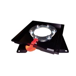 réhausse pour permettre la rotation lorsqu'un siège rib est installé en lieu et place d'un siège d'origine avec embase tournante