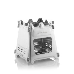 Réchaud En Acier Amovible Pour Camping Flamet V0103482 Innovagoods 326419