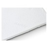 sur-matelas à mémoire de forme double - largeur de 91 à 135 cm - duvalay 400423