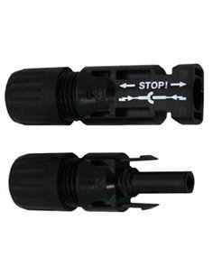 3 paires de  connecteurs, fiches mc4 male et femelle (4-6 mm2) multi-contact - Multi Contact -