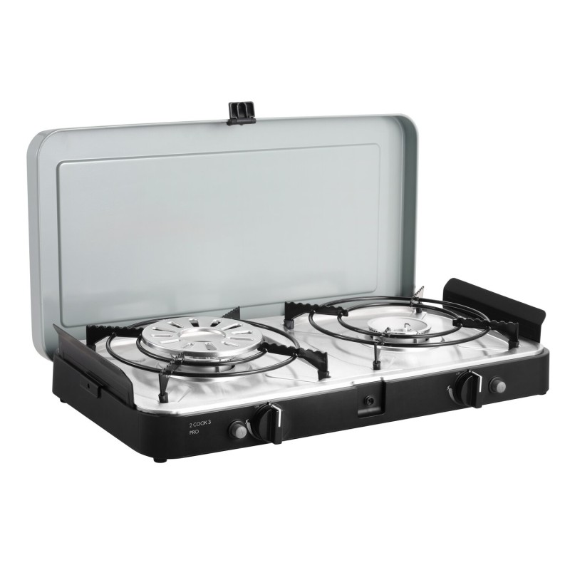 réchaud à gaz 2-cook 3 pro deluxe 50 mbar - cadac 395125