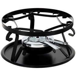 Réchaud à fondue - Métal noir - TABLE ET COOK 345354