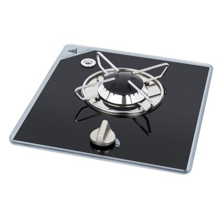 réchaud à gaz encastrable en verre crystal 1 feu 290x325 - navy load 400270