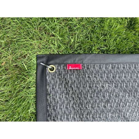 tapis de sol bordé flint 3,3 mètres - isabella 425599