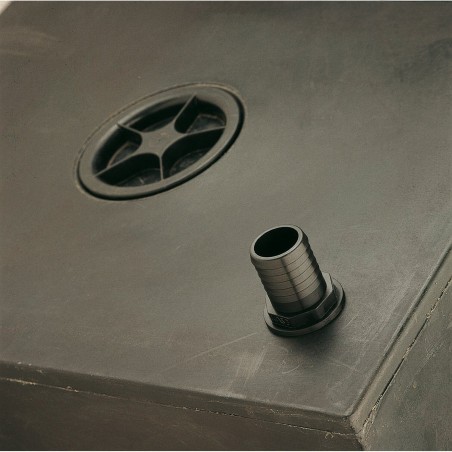 raccord droit de réservoir pour tuyau diam. 40 mm - lilie 395177