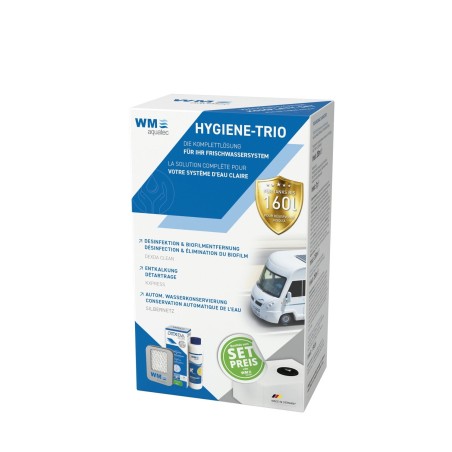 set hygiène trio pour réservoirs jusqu'à 160l - aquatec 395222