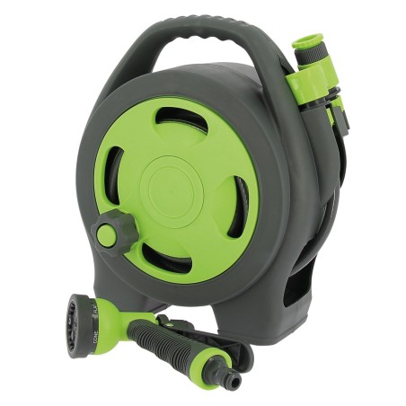 tuyau d'eau 10 m avec enrouleur compact - optima 395805