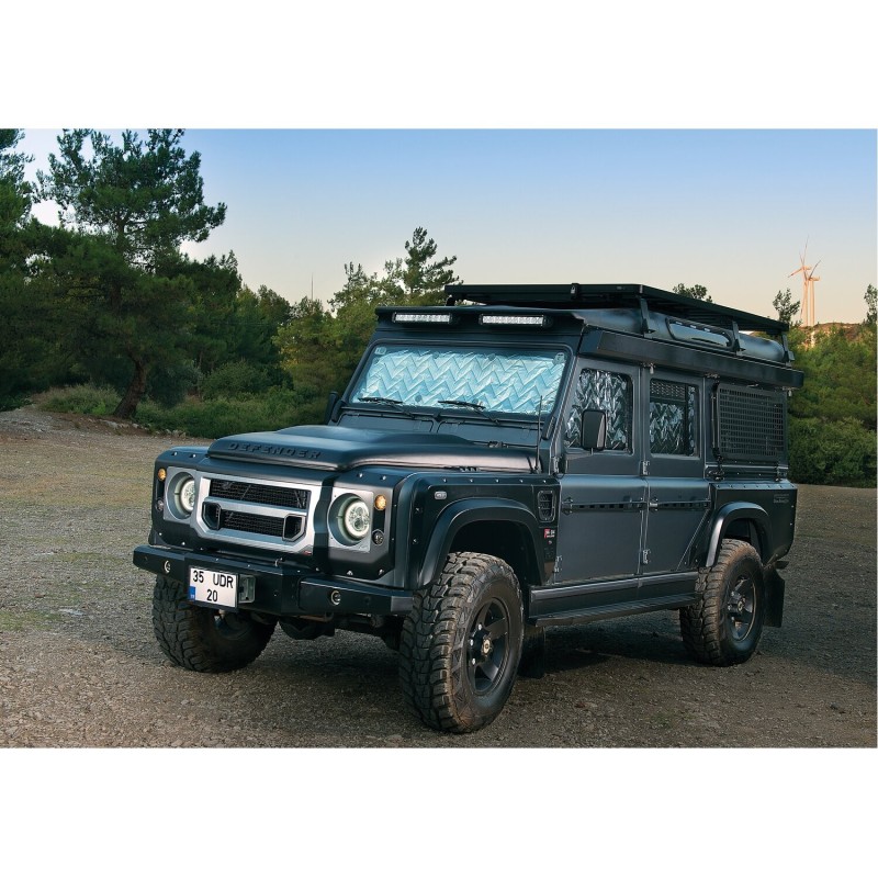 protection intérieure in-termik - cabine 3 pièces (2 vitres avant + pare-brise) volkswagen t3 - soplair 400811