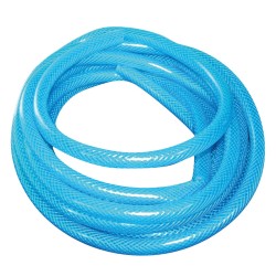 tuyau souple pvc armé diam. intérieur 10 mm / 5 m bleu 395192