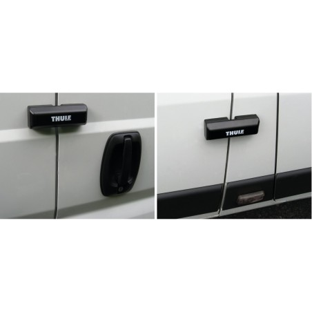 serrure pour fourgon le lot de 2 - thule 399445