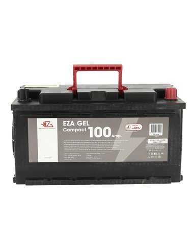Batterie auxiliaire EZA Gel 100Ah compacte - EZA - 3700628274292