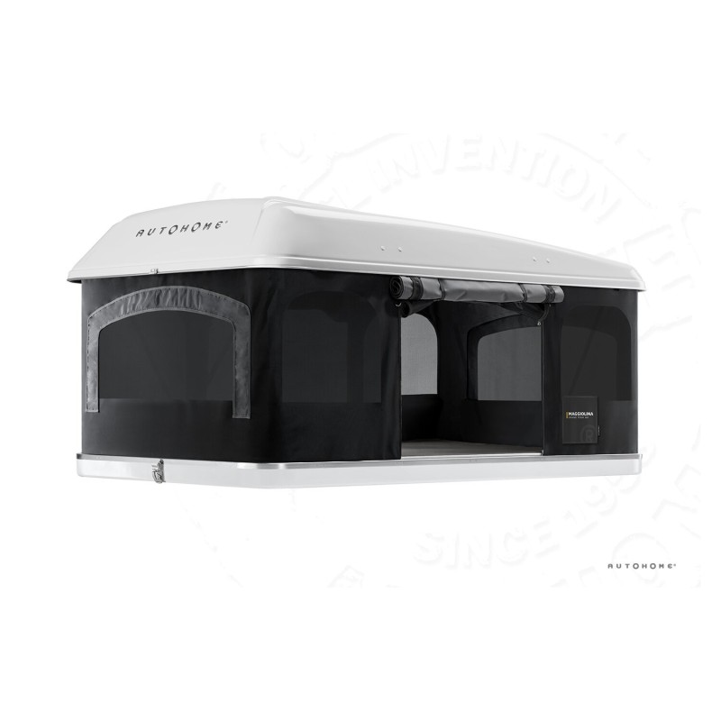 tente de toit maggiolina grand tour 360° large x-long coloris carbone - autohome 398448