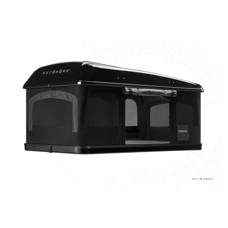 tente de toit maggiolina grand tour 360° small coloris carbone coque blackstorm - autohome 398449