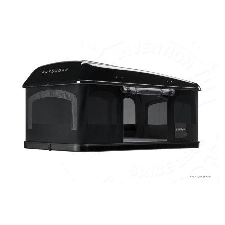 tente de toit maggiolina grand tour 360° medium coloris carbone coque blackstorm - autohome 398450