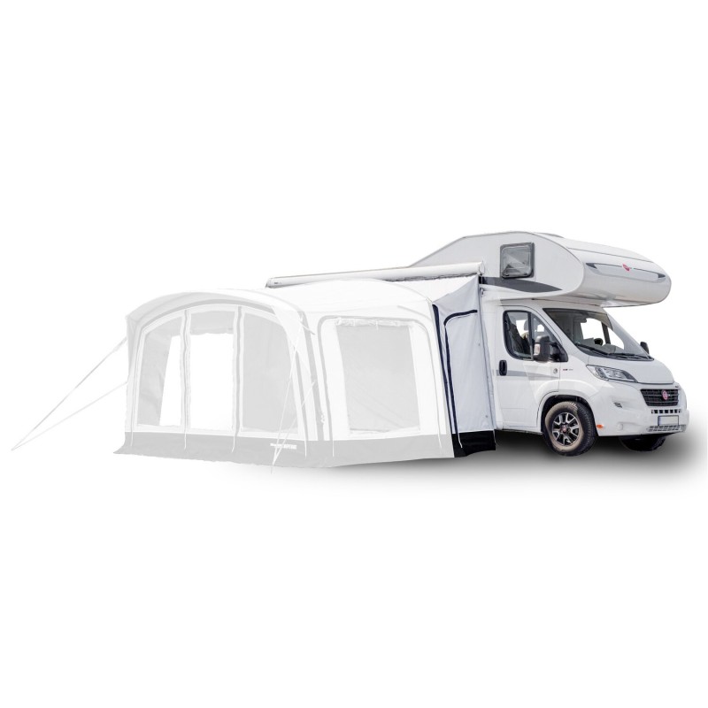 tunnel de raccordement pour auvent neptune 2.0 - hauteur de montage 300-320 cm - westfield 399370