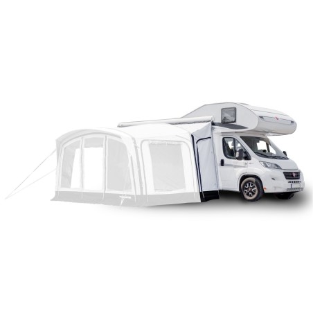 tunnel de raccordement pour auvent neptune 2.0 - hauteur de montage 300-320 cm - westfield 399370