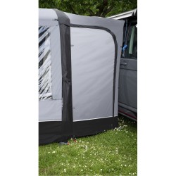 tunnel de raccordement pour auvent hydra hauteur de montage 180-210 cm - westfield 401035