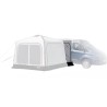 tunnel de raccordement pour auvent triton - hauteur de montage 210-240 cm - westfield 401029