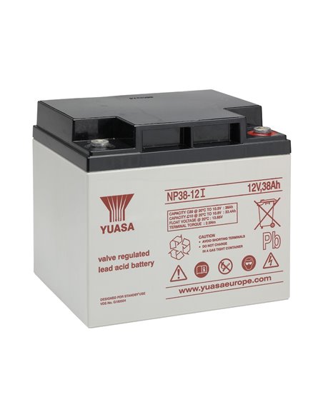 Batterie agm étanche 12v 38ah - YUAZA - 3660766459503