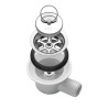 bonde à siphon sortie coudée pour tuyau 20 mm - smev 395977