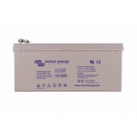 batterie agm 220a victron - victron energy 401683