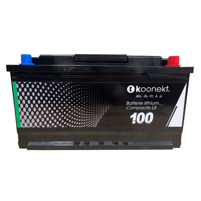 batterie lithium compacte 100ah - koonekt 394835