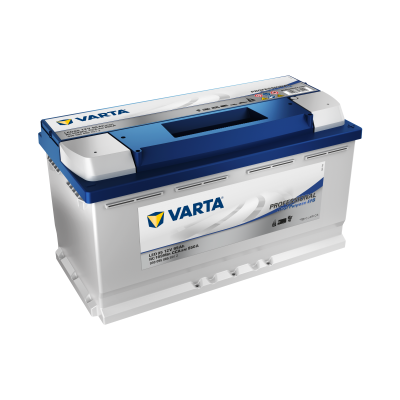 batterie acide dual purpose efb compact 95ah varta - varta 401689