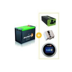 bat lith 210a + conv psin 12v + coupl spear 45a + sbtouch 100/160 400028