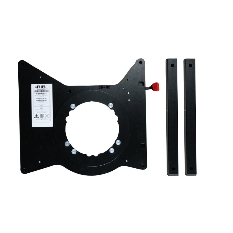 base tournante pilote v3 pour trafic 3 x82  07-2014. siège d'origine - rib 389615