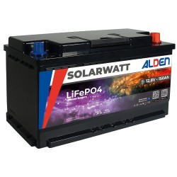batterie solarwatt lifepo4 150ah avec chauffage intégré - alden 389801