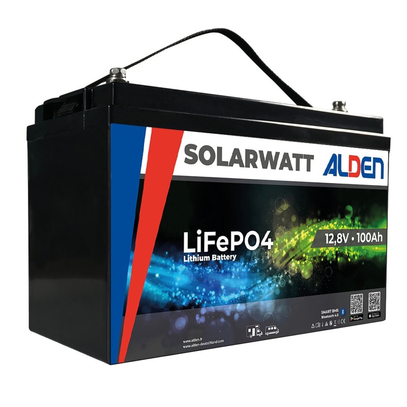 batterie solarwatt lifepo4 100ah - alden 389797