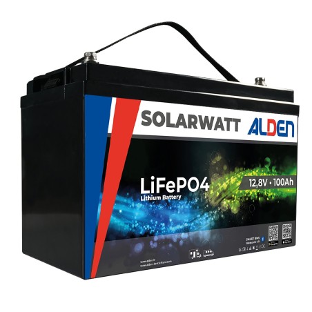 batterie solarwatt lifepo4 100ah - alden 389797
