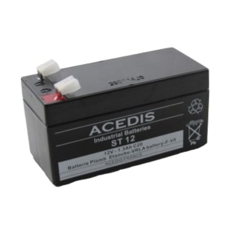 batterie plomb 12v1.3ah 339357