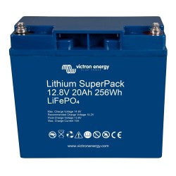 batterie litihum super pack 12,8v / 20ah m5 - victron 389773