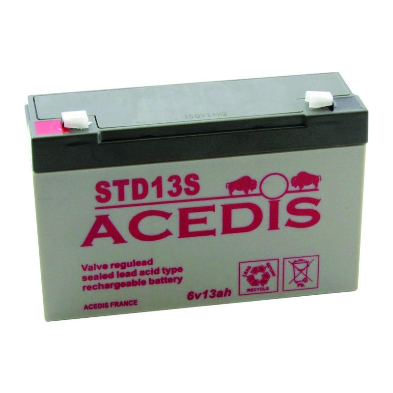 batterie plomb 6v13,3ah 339360
