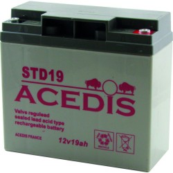 batterie plomb 12v18,5ah 339364