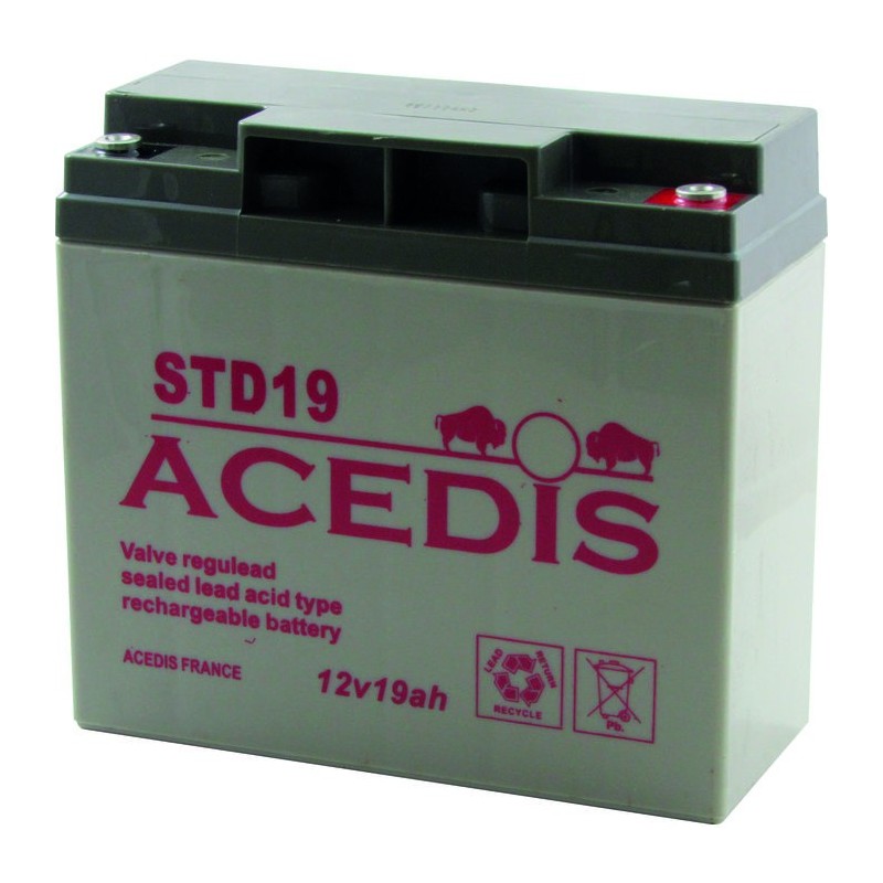 batterie plomb 12v18,5ah 339364