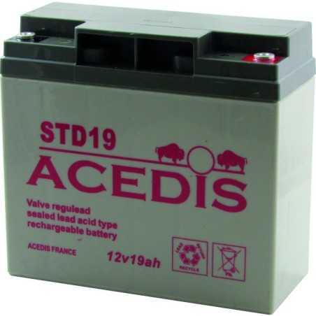 batterie plomb 12v18,5ah 339364