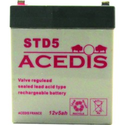 batterie plomb 12v5ah 339359