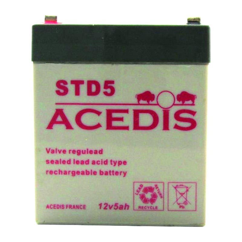 batterie plomb 12v5ah 339359