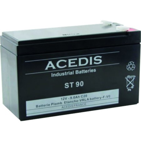 batterie plomb 12v9ah 339362