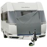 bâche de protection avant pour caravane 165 x 160 cm - hindermann 397034